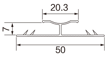 Aluminium Carpet Trims