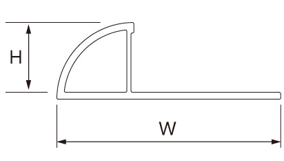 Aluminium Ceramic Tile Trims