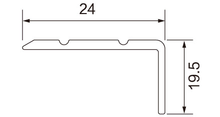 Aluminium Edge Profiles Stair Nosings