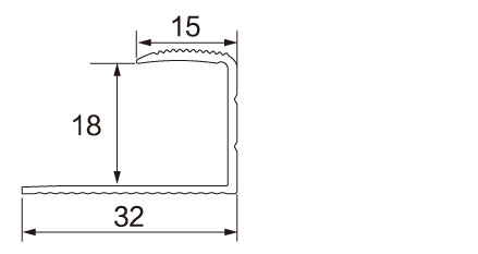 Aluminium U profile