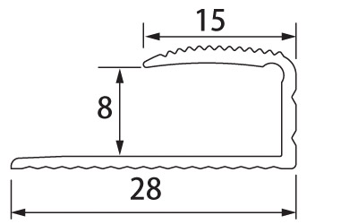 Aluminium-U-profile